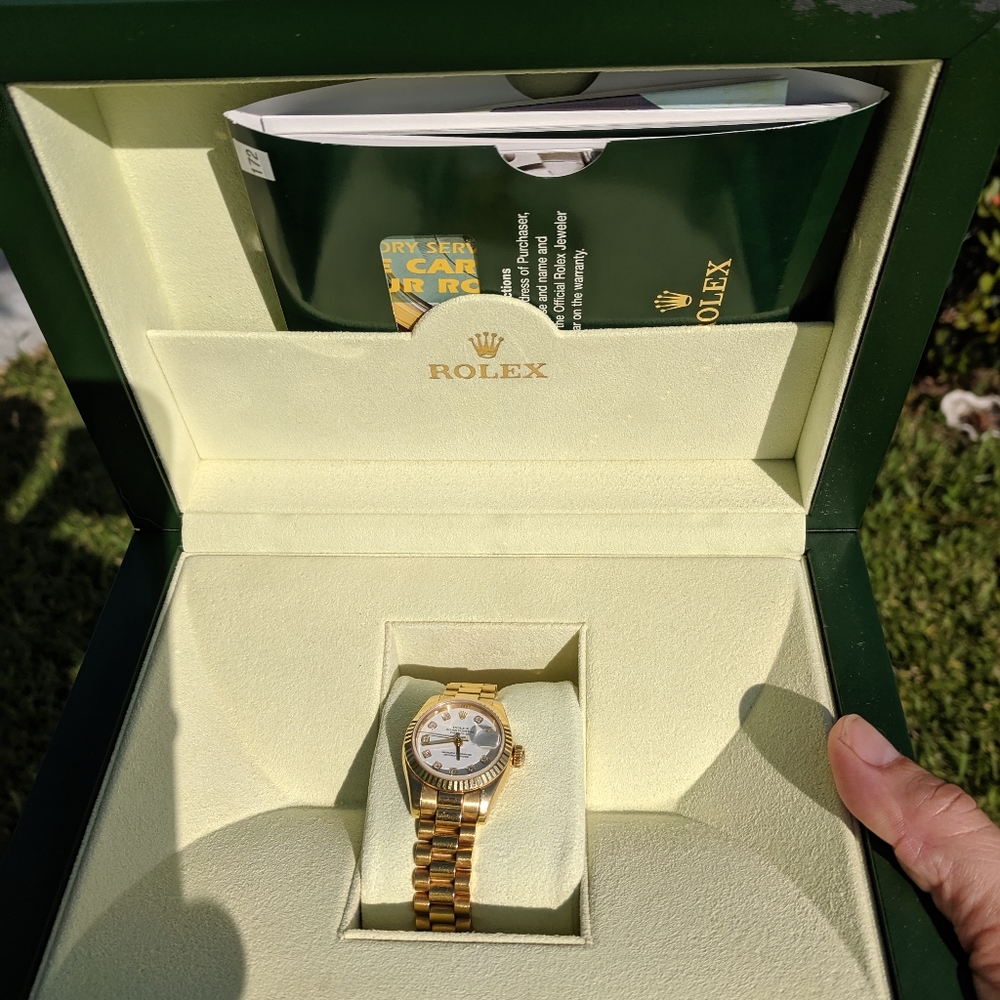 Rolex Presidential Oyster Perpetual Lady Datejust - Picture 8 of 8